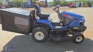 2011 ISEKI SXG19 4ft cut diesel ride on mower c/w hydraulic tip collector (s/n 102130) - 6