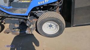 2011 ISEKI SXG19 4ft cut diesel ride on mower c/w hydraulic tip collector (s/n 102130) - 10