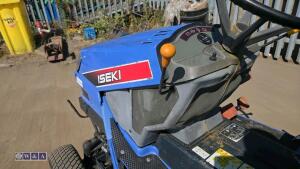 2011 ISEKI SXG19 4ft cut diesel ride on mower c/w hydraulic tip collector (s/n 102130) - 20