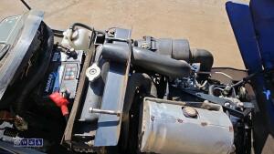 2011 ISEKI SXG19 4ft cut diesel ride on mower c/w hydraulic tip collector (s/n 102130) - 24
