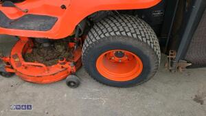 2010 KUBOTA G23 diesel hydrostatic ride on mower c/w collector (s/n 11723) - 10