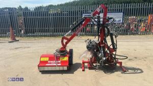 2026 SINOLINK flail arm c/w 800mm flail head, Pto driven oil pump & oil cooler (unused) - 7