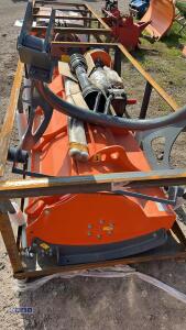 AGRI IMPLEMENT MENASORA flail shredder, to suit 35-85hp tractor, cat 1 & 2 linkage, 40-50mm cutting thickness, 50hp gearbox, 1800mm, hammer blades, Pto shaft (s/n 202500219017) (unused) - 6