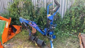 2020 METRO-STAL 3-point linkage backhoe c/w stabiliser kit, digging & ditching bucket c/w quick hitch