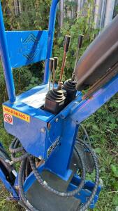 2020 METRO-STAL 3-point linkage backhoe c/w stabiliser kit, digging & ditching bucket c/w quick hitch - 10