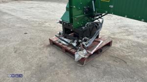 TAIYUE 8'' tractor mounted wood chipper c/w hydraulic feed & Pto shaft (unused) - 6