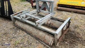 2007 galvanised 7ft yard scraper - 2