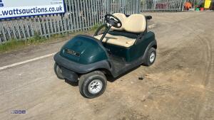 CLUB CAR electric golf buggy c/w charger (s/n 57999)