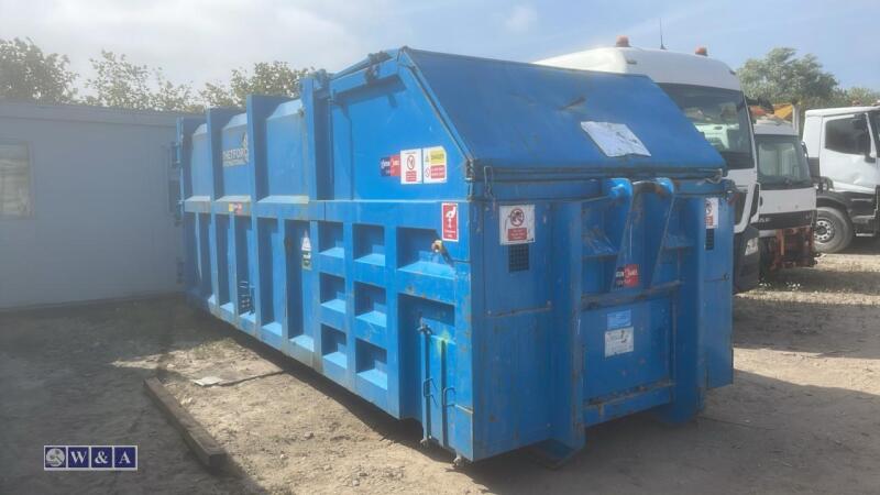 THETFORD roll-on - roll-off waste compactor