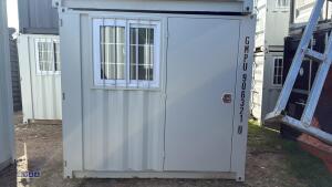 DFC 8GP 8ft container c/w pedestrian side door (GMPU 906321) - 2