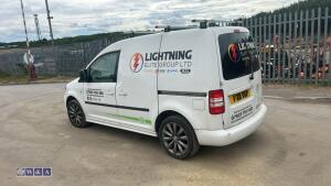 2011 VOLKSWAGEN CADDY C20 TDI 102 5-speed manual diesel panel van (FX11 YGP)(V5 in office) - 3