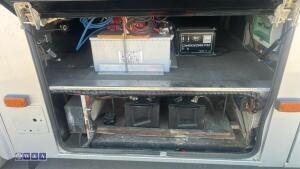 1980 VOLVO B58-60 tractor pulling bus / racing bus c/w garage to the rear & living quarters to the front, full rear lift door, internal rear winch, leisure batteries, 5 x bunk beds (KGY 432V)(taxation class HGV 16.5t)(V5 & plating certificate in office) - 16