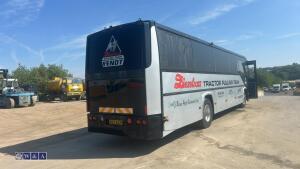 1980 VOLVO B58-60 tractor pulling bus / racing bus c/w garage to the rear & living quarters to the front, full rear lift door, internal rear winch, leisure batteries, 5 x bunk beds (KGY 432V)(taxation class HGV 16.5t)(V5 & plating certificate in office) - 45