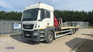 2020 MAN TGS 26.360 6x2 lorry, rear lift c/w FASSI F235A crane (DE70 HZB)(MoT 30th November 2026)(V5 & plating certificate in office)