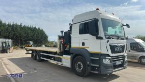 2020 MAN TGS 26.360 6x2 lorry, rear lift c/w FASSI F235A crane (DE70 HZB)(MoT 30th November 2026)(V5 & plating certificate in office) - 2
