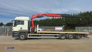 2020 MAN TGS 26.360 6x2 lorry, rear lift c/w FASSI F235A crane (DE70 HZB)(MoT 30th November 2026)(V5 & plating certificate in office) - 14