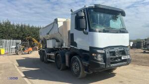 RENAULT C VOLUMETRIC automatic concrete mixer, Baylynx 10M60 batch pro computer (PO18 EHB)(MoT 30th November 2026)(V5 & big folder of history in office) - 6
