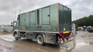 MERCEDES ATEGO 1823 4x2 500kva generator wagon (T83 YAW) with dual CUMMINS 250kva generator sets - 3