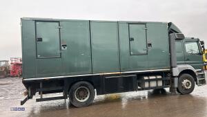 MERCEDES ATEGO 1823 4x2 500kva generator wagon (T83 YAW) with dual CUMMINS 250kva generator sets - 6