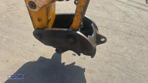 2009 JCB JS130W wheeled excavator (s/n P91060315) with blade, Q/hitch & piped - 8