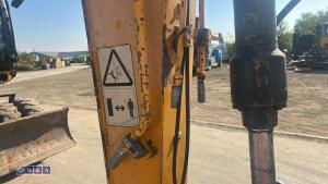 2009 JCB JS130W wheeled excavator (s/n P91060315) with blade, Q/hitch & piped - 9