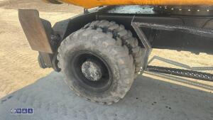 2009 JCB JS130W wheeled excavator (s/n P91060315) with blade, Q/hitch & piped - 11