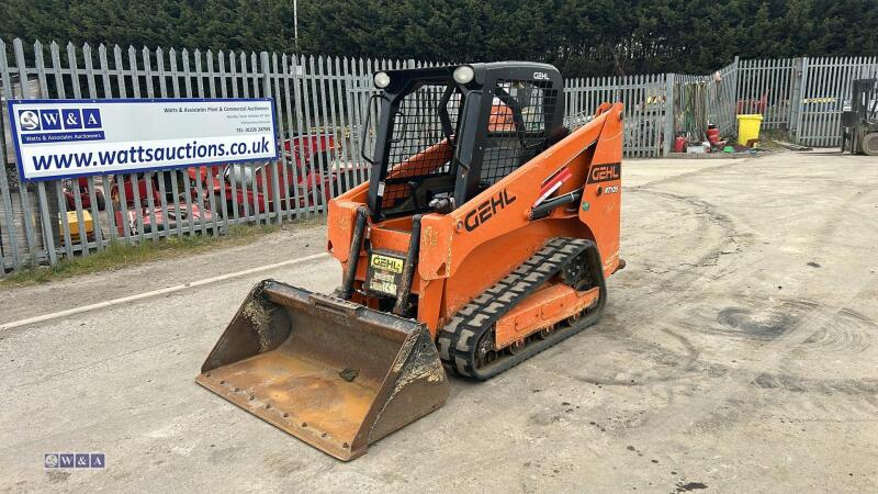 2020 GEHL DT105 r/t skid steer loader with bucket & 3rd service (s/n GHLRT105FOD701675)