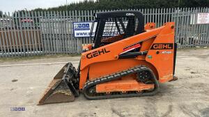 2020 GEHL DT105 r/t skid steer loader with bucket & 3rd service (s/n GHLRT105FOD701675) - 2