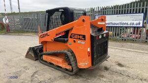 2020 GEHL DT105 r/t skid steer loader with bucket & 3rd service (s/n GHLRT105FOD701675) - 3