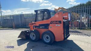 2019 GEHL 150 skid steer loader c/w bucket & 3rd service (s/n GHL0R150C0D196382) - 3