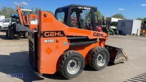 2019 GEHL 150 skid steer loader c/w bucket & 3rd service (s/n GHL0R150C0D196382) - 6