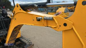 2022 JCB 16C rubber tracked excavator (s/n 3206050) with 3 buckets, blade, piped, expanding tracks & canopy - 10