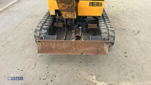 2022 JCB 16C rubber tracked excavator (s/n 3206050) with 3 buckets, blade, piped, expanding tracks & canopy - 12
