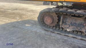 2019 JCB 15C rubber tracked excavator (s/n 2710400) with 3 buckets, blade, piped & canopy - 8