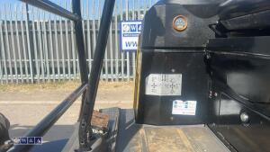 2019 JCB 15C rubber tracked excavator (s/n 2710400) with 3 buckets, blade, piped & canopy - 13