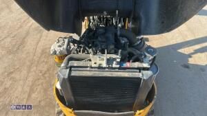 2022 JCB 8008 rubber tracked excavator (s/n 3165715) with 3 buckets, blade, piped, expanding tracks & ROPS - 19