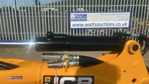 2022 JCB 8008 rubber tracked excavator (s/n 3090519) with 3 buckets, blade, piped, expanding tracks & ROPS - 8