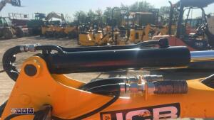 2022 JCB 8008 rubber tracked excavator (s/n 3090519) with 3 buckets, blade, piped, expanding tracks & ROPS - 19