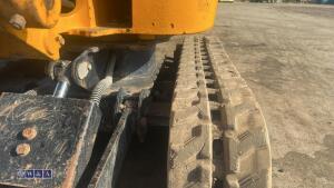 2022 JCB 8008 rubber tracked excavator (s/n 3090519) with 3 buckets, blade, piped, expanding tracks & ROPS - 20