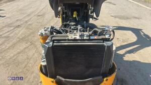 2022 JCB 8008 rubber tracked excavator (s/n 3165768) with 3 buckets, blade, piped, expanding tracks & ROPS - 17