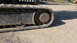 2022 JCB 8008 rubber tracked excavator (s/n 3090669) c/w 3 x buckets, blade, piped, expanding tracks & ROPS - 10