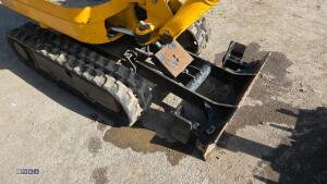 2022 JCB 8008 rubber tracked excavator (s/n 3090669) c/w 3 x buckets, blade, piped, expanding tracks & ROPS - 14