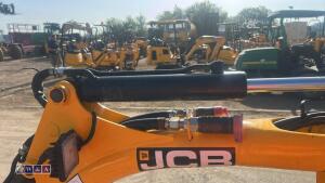 2022 JCB 8008 rubber tracked excavator (s/n 3165643) with 3 buckets, blade, piped, expanding tracks & ROPS - 10