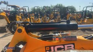 2021 JCB 8008 rubber tracked excavator (s/n 3041802) with 3 buckets, blade, piped, expanding tracks & ROPS - 6