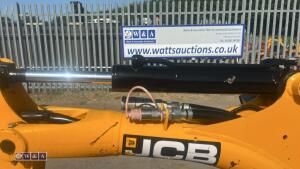 2021 JCB 8008 rubber tracked excavator (s/n 3041802) with 3 buckets, blade, piped, expanding tracks & ROPS - 7