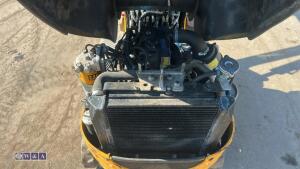 2021 JCB 8008 rubber tracked excavator (s/n 3090466) with 3 buckets, blade, piped, expanding tracks & ROPS - 18