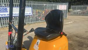 2021 JCB 8008 rubber tracked excavator (s/n 3090453) with 3 buckets, blade, piped, expanding tracks & ROPS - 17