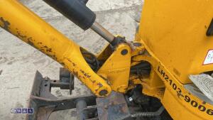2021 JCB 8008 rubber tracked excavator (s/n 3041743) with 3 buckets, blade, piped, expanding tracks & ROPS - 12
