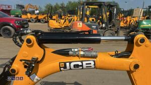 2021 JCB 8008 rubber tracked excavator (s/n 3090389) with 3 buckets, blade, piped, expanding tracks & ROPS - 10