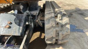 2021 JCB 8008 rubber tracked excavator (s/n 3090389) with 3 buckets, blade, piped, expanding tracks & ROPS - 14